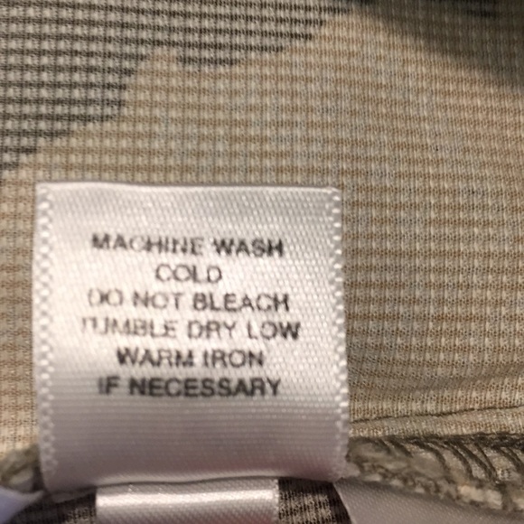 Loft Skirt Olive Green Brown Fern Print Size 2 Petite - Picture 5 of 5